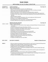 Image result for Corporate Recruiter Resume Sample