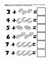 Image result for Math HW Preschool