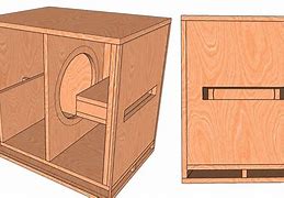 Image result for 8 Inch Subwoofer Bandpass Box