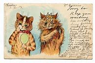 Image result for Louis Wain Postcards