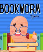 Image result for Bookworm Clip Art