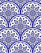 Image result for Blue and White Pattern