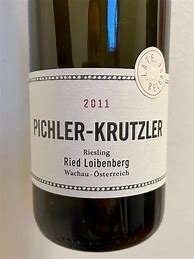 Image result for Pichler Krutzler Riesling Ried Loibenberg