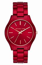 Image result for Red MK Men Watches