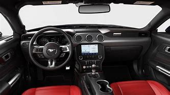 Image result for Ford Mustang Red Interior