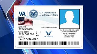 Image result for Veterans ID Card Design