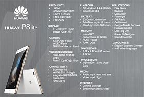 Image result for Huawei P8 Lite Specs