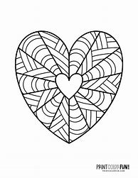 Image result for Printable Adult Coloring Pages Hearts