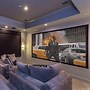 Image result for 100 Inch TV Room Design