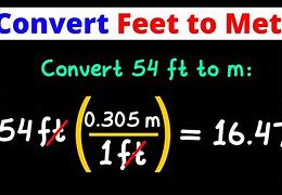 Image result for 450Ft to Meters
