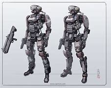 Image result for Military Robot Drawng