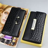 Image result for Long Leather Wallet