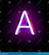 Image result for Neon Purple Letters