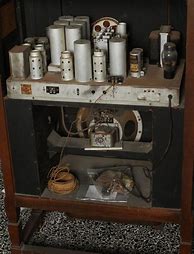 Image result for Antique RCA Victor Floor Radio