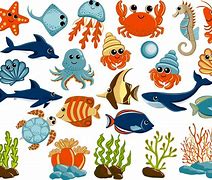 Image result for Free Rainbow Sea Life Clip Art