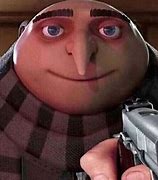 Image result for Gru Holding Gun Meme