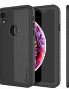 Image result for iPhone XR Black with Case On