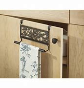 Image result for Kitchen Cabinet Towel Hanger