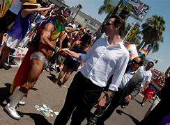 Image result for Gavin Newsom Pride Parade