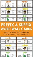 Image result for Suffix Wall