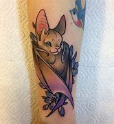 Image result for Cartoon Bat Tattoo