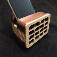 Image result for Wooden Radio Cell Phone