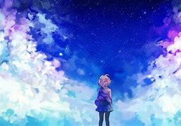 Image result for Anime Girl Blue Sky