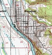 Image result for Printable Map of Ridgefield WA