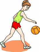 Image result for Free Clip Art Volleyball Girls