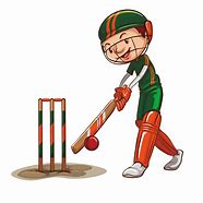 Image result for Cartoon Charracgtre of a Boy Playing Cricket