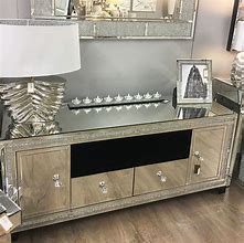 Image result for Mirror TV Stand