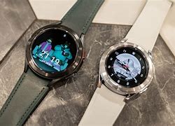 Image result for Galaxy Watch 4 Classic 46Mm Silver with Black Strap UK