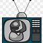 Image result for Old TV with Antenna Clip Art