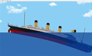 Image result for LEGO Titanic Ship Sinking