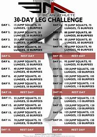 Image result for 30 Day Leg Workout