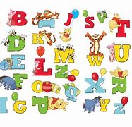 Image result for Letters ABC Winnie the Pooh