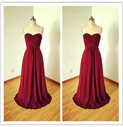 Image result for Burgundy Prom Dresses On Amazon