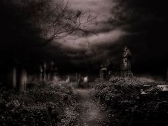 Image result for Cemetery Creepy Graveyard Dark