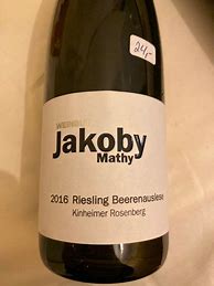 Image result for Jakoby Mathy Riesling Balance