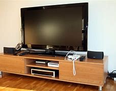 Image result for Picture of TV in Table with Clean Area