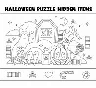 Image result for Halloween Puzzles Printable Free