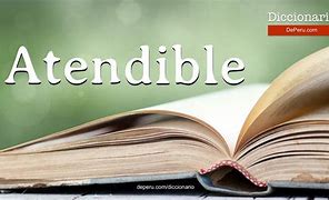Image result for atendible