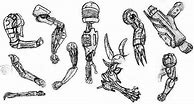 Image result for Cyborg Arm Drawing