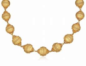 Image result for Gold Bead Necklaces for Women