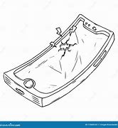 Image result for Cracked Phone Drawing Easy