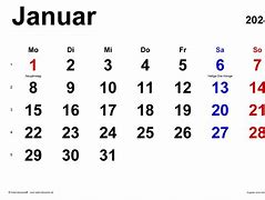 Image result for Kalendar Za Januar