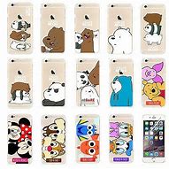 Image result for iPhone 6 Silicone Character Cases