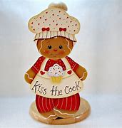 Image result for Wood Ginbread Woman Paper Towel Holder