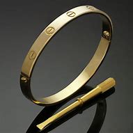 Image result for Gold Love Bracelet