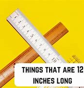 Image result for Things That Are 12 Inches